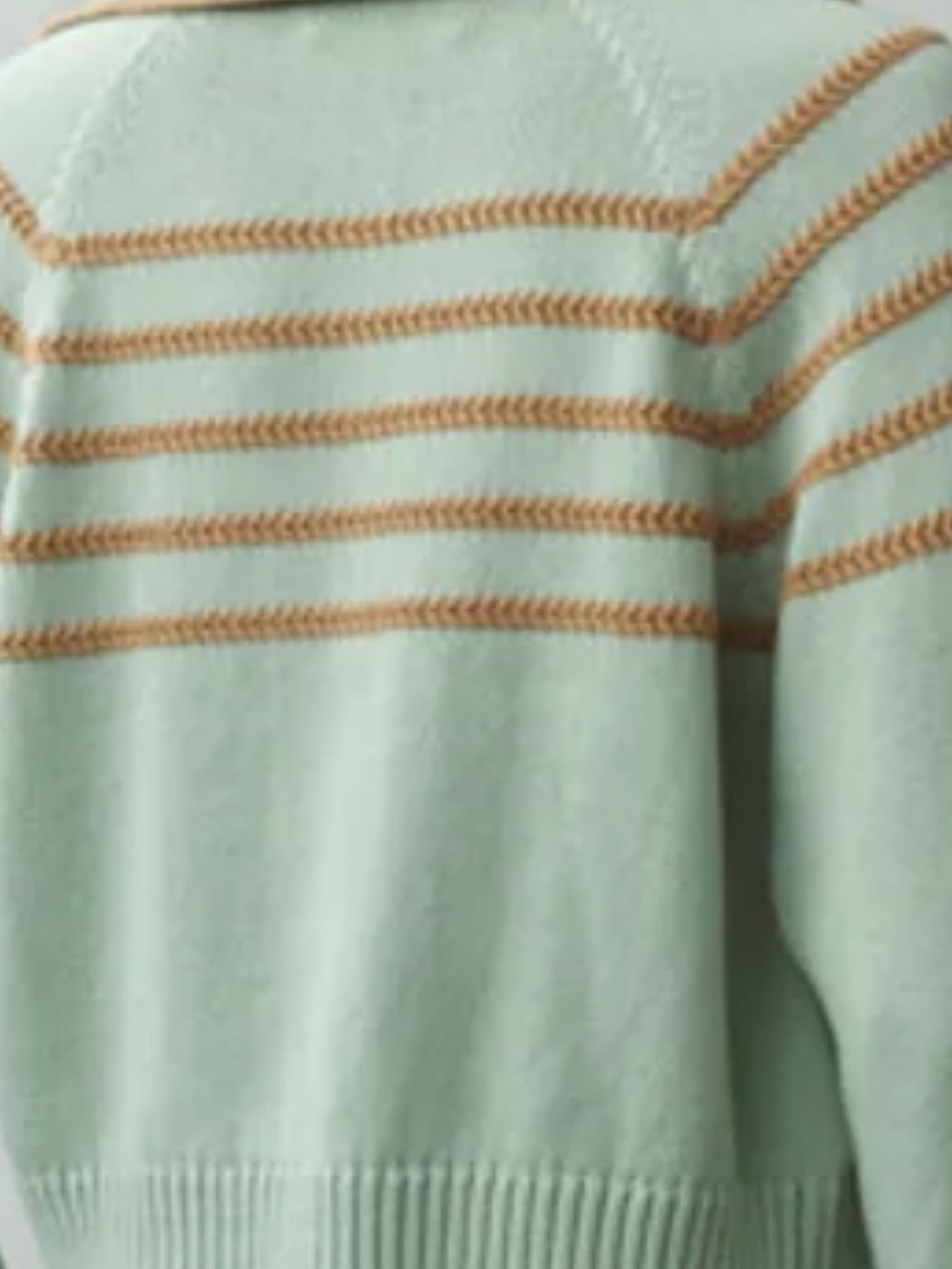 THE GREAT The Scholar Cardigan with Crochet Stripes - NWOT - Picture 11 of 11